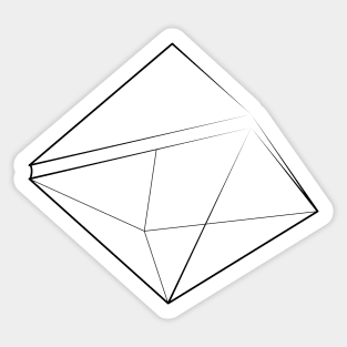 5th Angel Ramiel (Black) Sticker